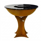 Brasero plancha avec socle en forme d'&eacute;toile France Braseros