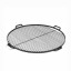 Grille de cuisson de 60cm de diamètre en acier avec poignées pour brasero de jardin