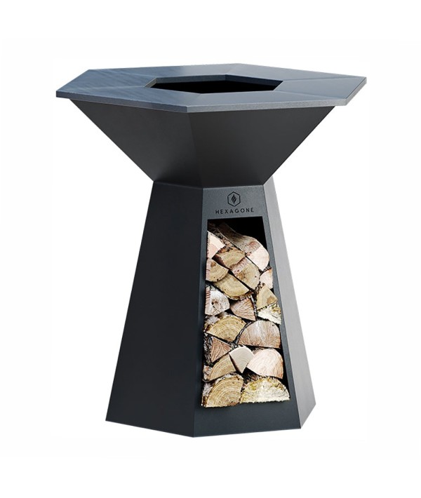 Brasero Hexagone de 105cm de diamètre pour cuisiniers exigeants et chefs professionnels