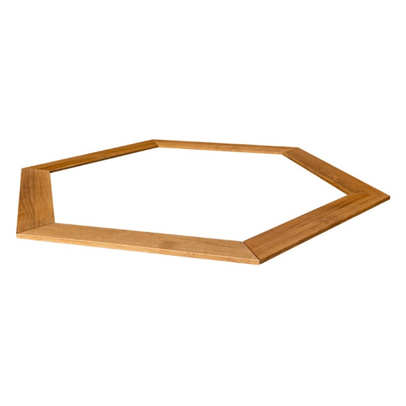 Ceinture de bois pour Brasero 105cm de diamètre - Pratique et esthétique pour vos barbecues