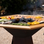 plinthe pour brasero de 105cm de diamètre - durable et esthétique