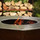 Brasero Iwona Grill en corten 80cm de diamètre