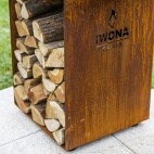 Brasero Iwona Grill en corten 100cm de diamètre