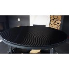 Plaque de verre pour Brasero 80cm de diamètre pour grillades