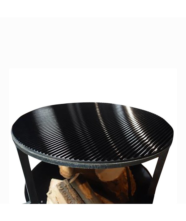 Plaque de verre pour Brasero 80cm de diamètre pour grillades