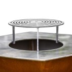grille centrale pour brasero 100cm de diamètre