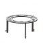 support à wok et brochette pour brasero 80cm de diamètre