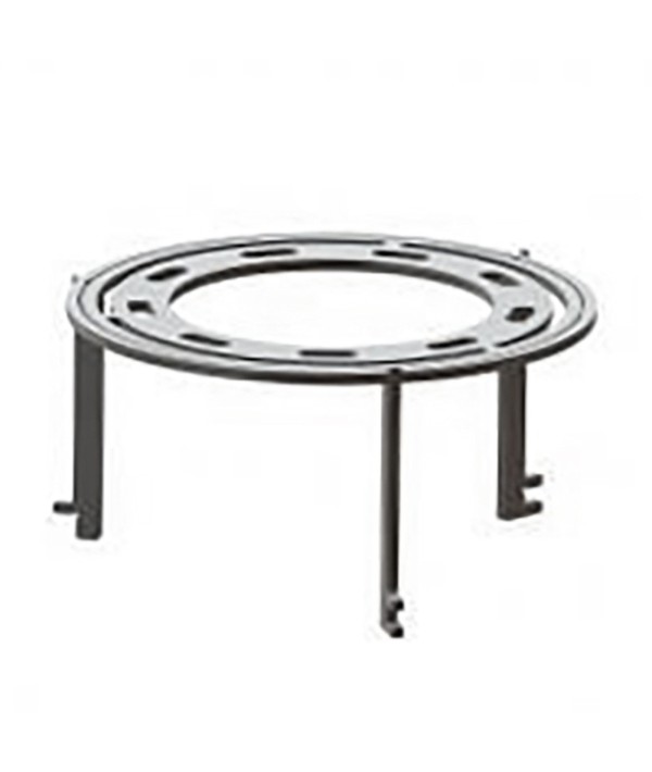 Le support à wok pour brasero 114cm de diamètre sera inséré dans le support de grille (accessoire non-inclus, vendu séparément)