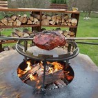 repose brochette pour brasero grill 80cm de diamètre