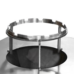 Repose-brochettes à insérer pour Brasero Iwona Grill