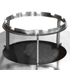repose brochette pour brasero grill 114cm de diamètre