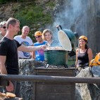 Kamado Minimax compact avec chariot