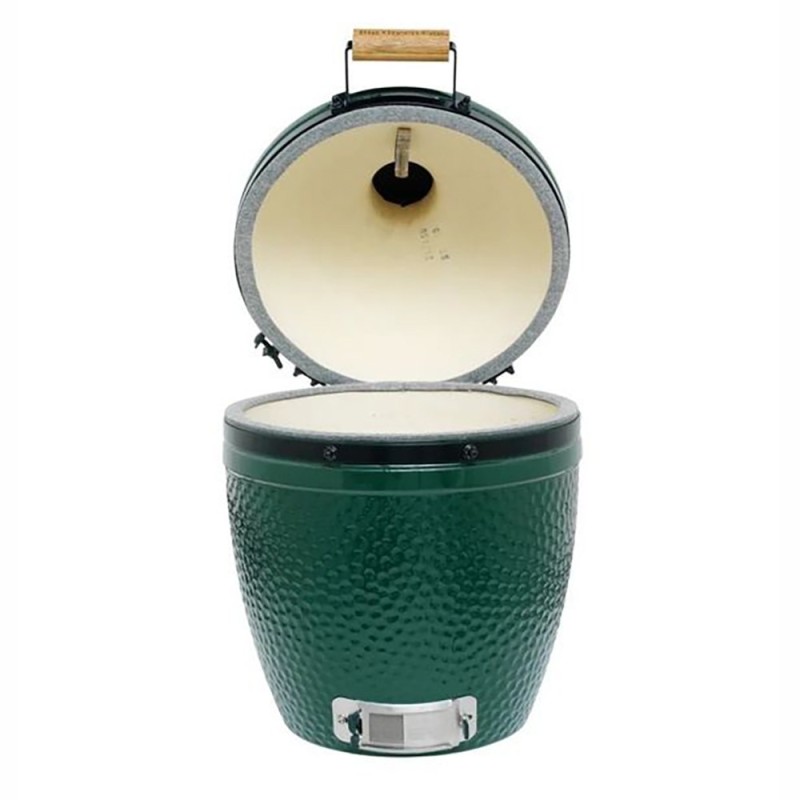 Brasero Kamado small Big Green Egg assez compact