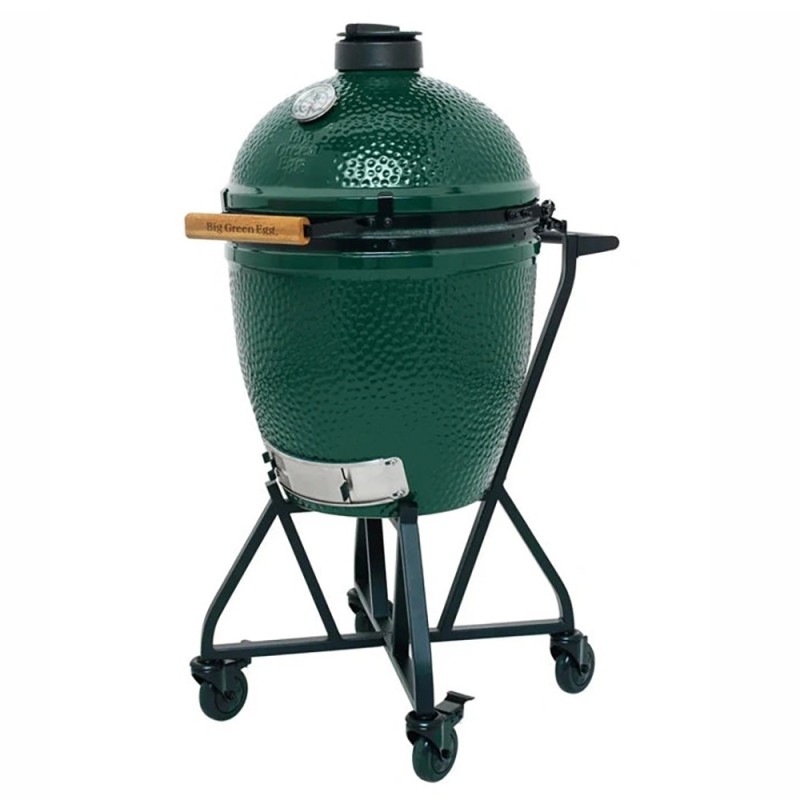 chariot à roulettes pour kamado big green egg large (exemple de mise en situation)