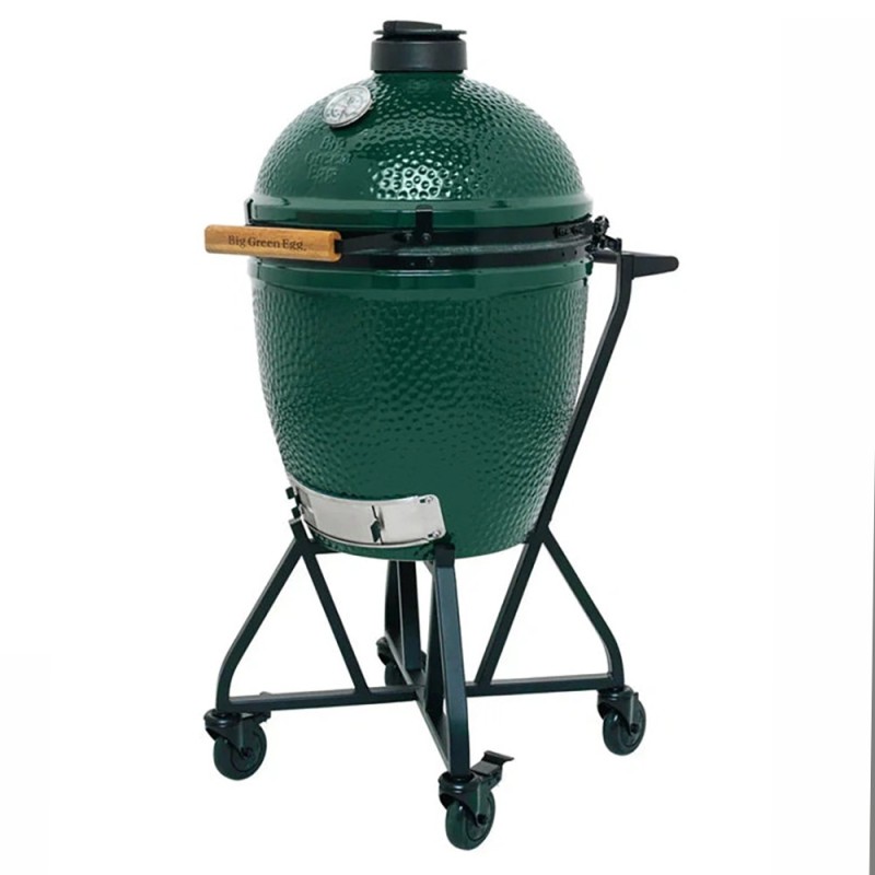 chariot à roulettes pour kamado big green egg XXL (exemple de mise en situation)