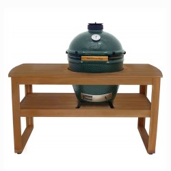 Table eucalyptus pour kamado Big Green Egg