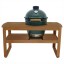 Table bois eucalyptus pour brasero big green egg XL