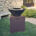 Brasero Tradition Firten 80cm de diamètre Corten