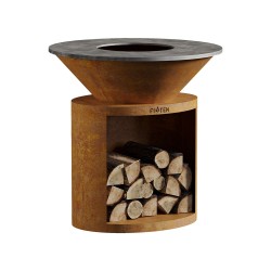 Brasero Ellipse 100 Corten Firten