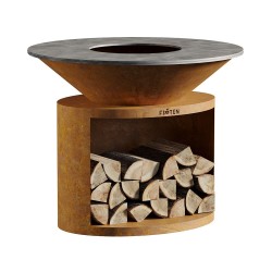 Brasero Ellipse 120 Corten Firten