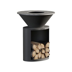 Brasero Ellipse 80 Noir Firten