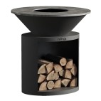 Brasero Plancha Ellipse 100 Noir