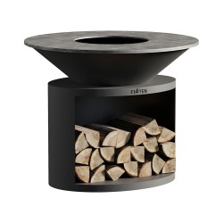 Brasero Ellipse 120 Noir Firten