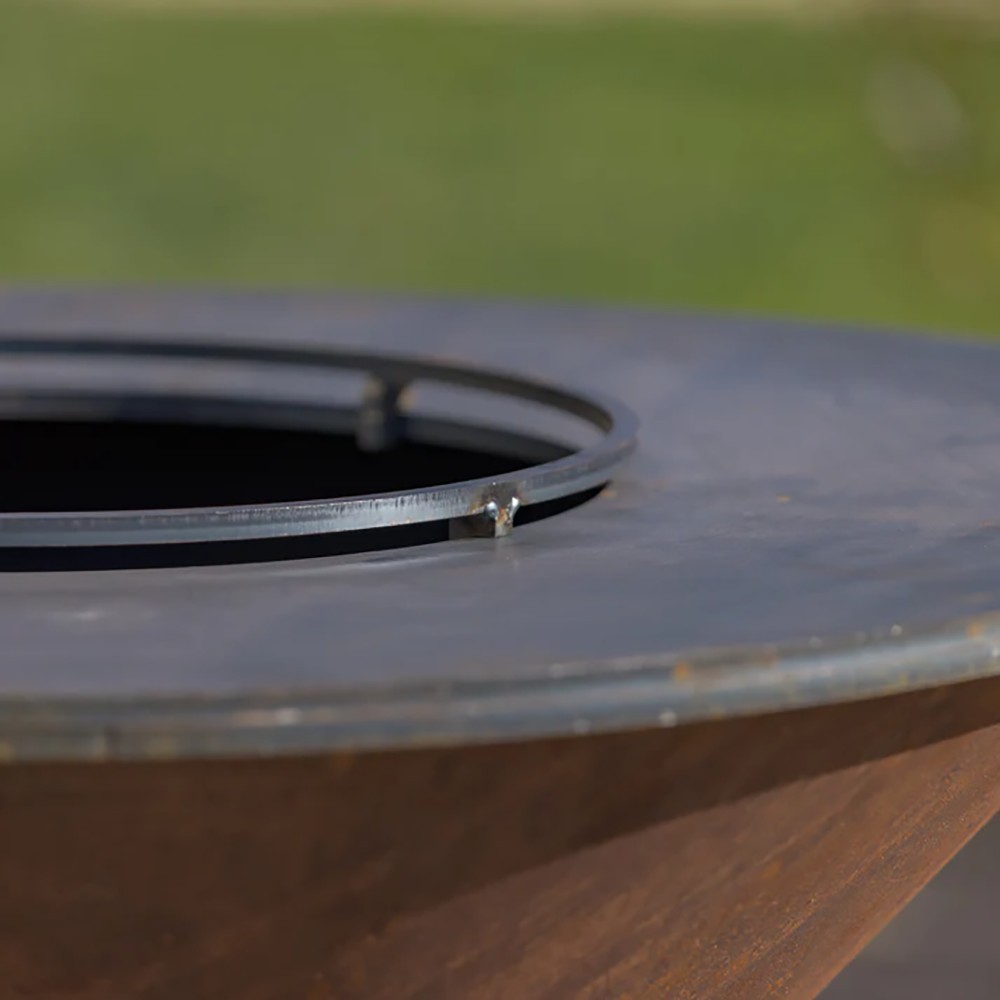 Rebord anti-chute Firten pour brasero 100cm de diamètre