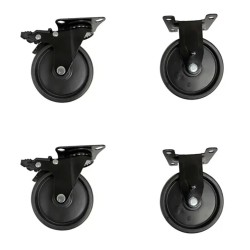 Roulettes Pro pour brasero Ellipse 100 et desserte Firten