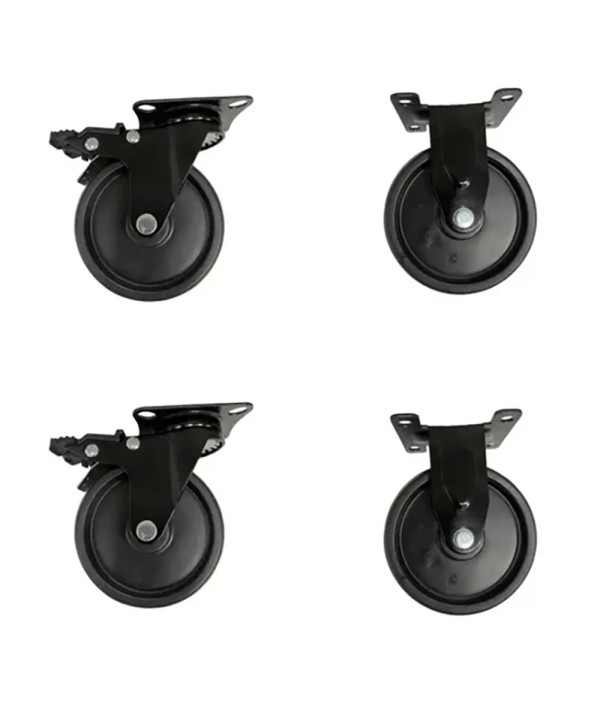 Lot de 4 roulettes Pro pour Ellipse 100cm de diamètre