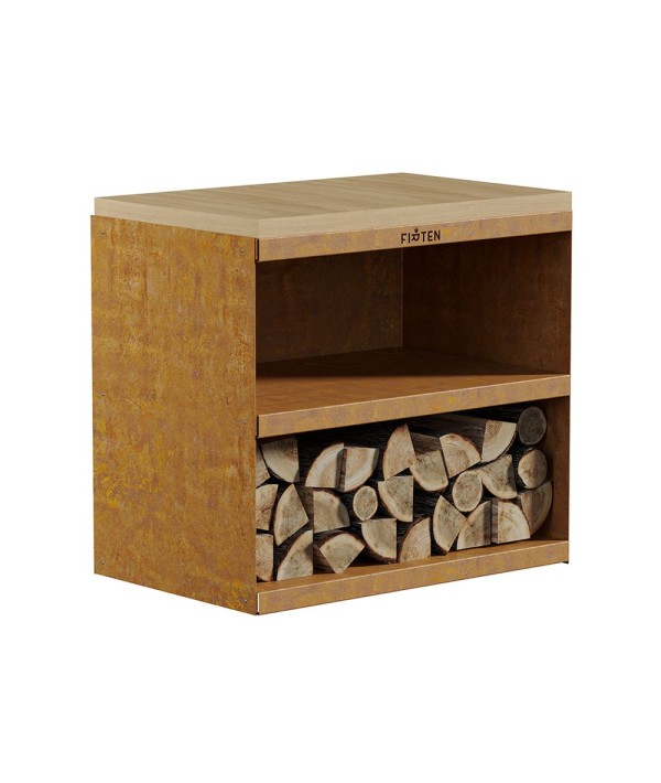 Desserte pour rangement ou plan de travail - Corten - marque Firten