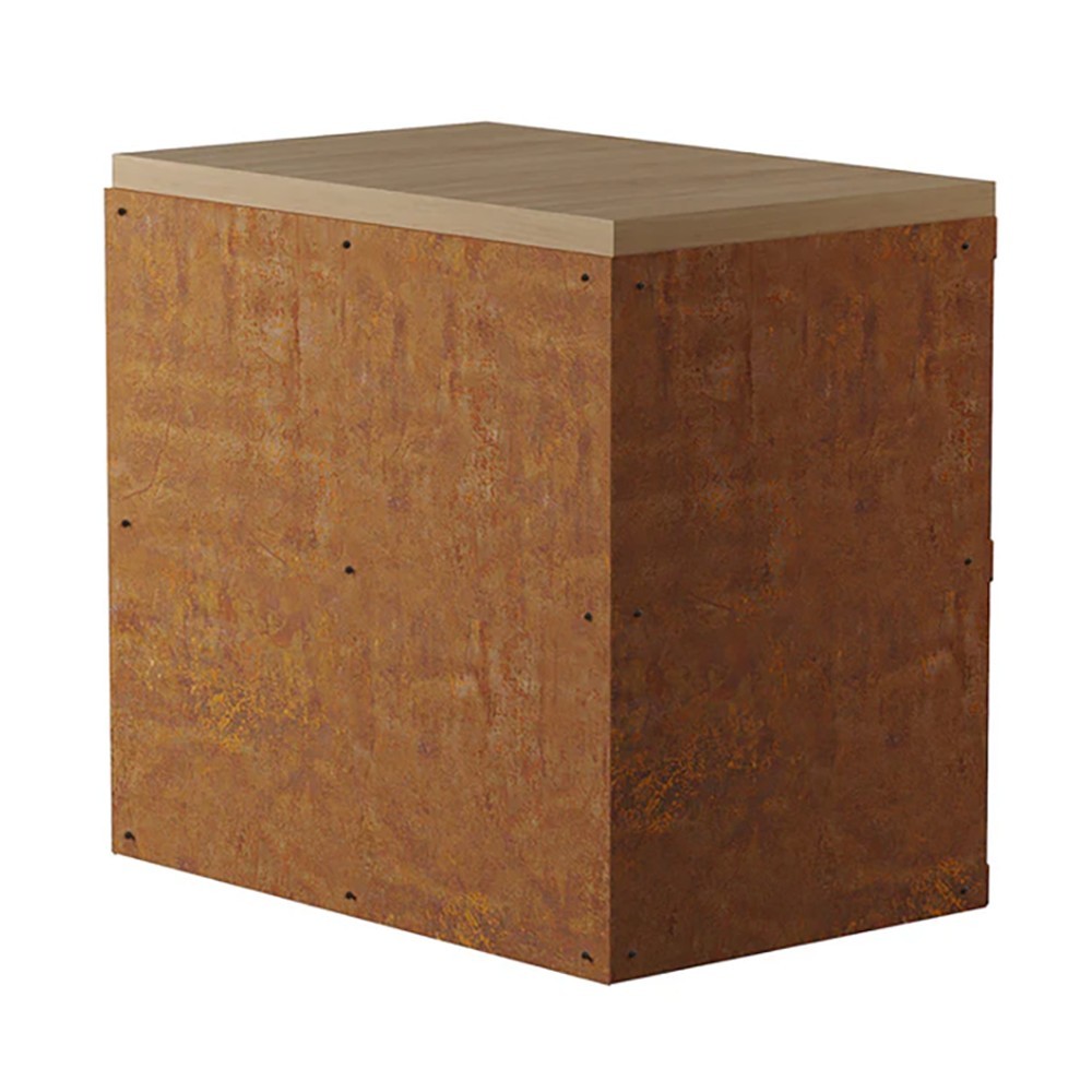Desserte pour rangement ou plan de travail - Corten - marque Firten