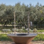 Rotisserie pour brasero 80cm de diamètre