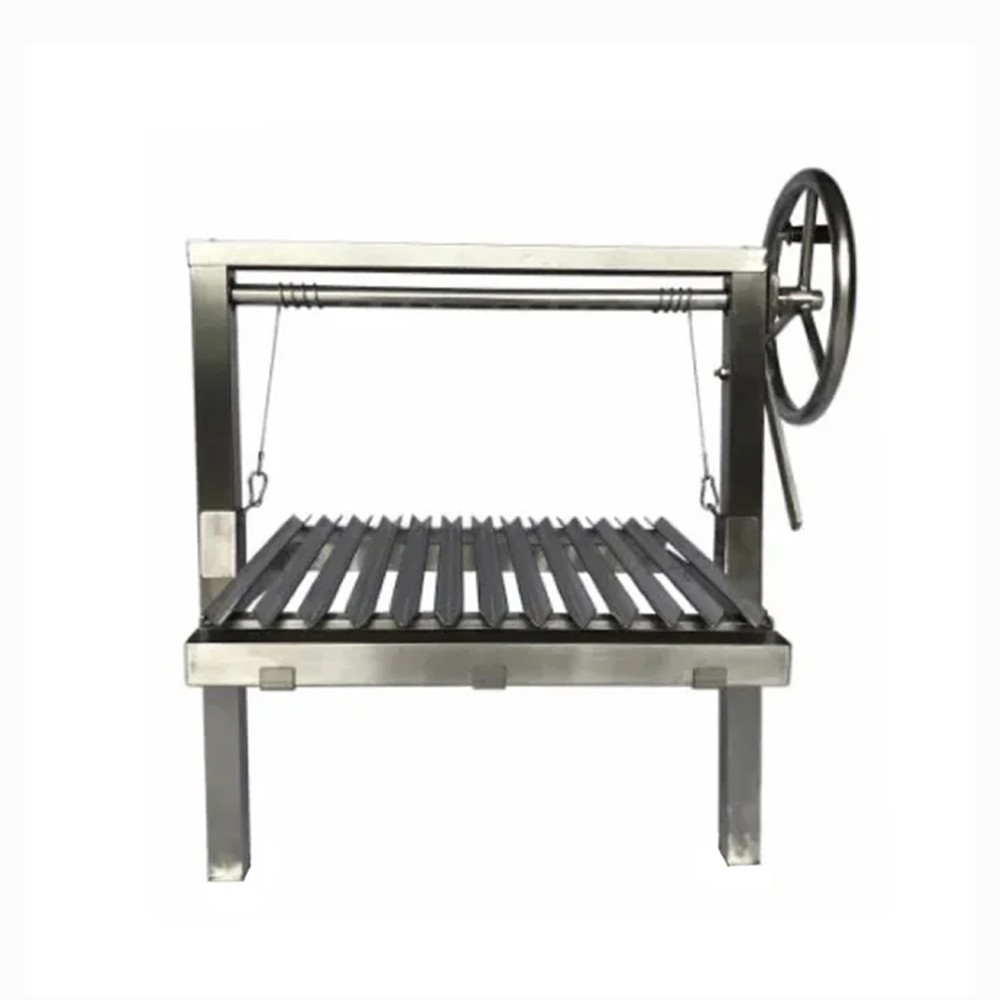 GRILL Argentin en acier inoxydable pour brasero Ellipse 120cm de diamètre Firten