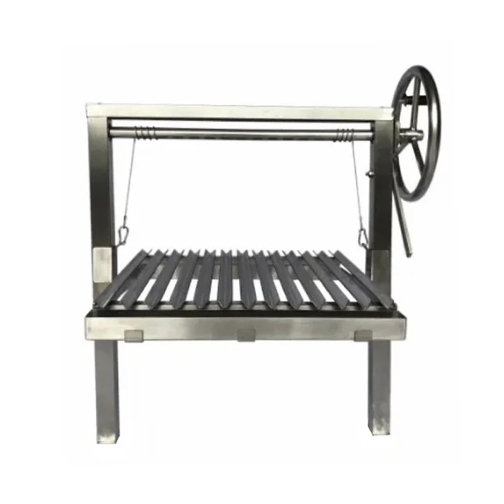 GRILL Argentin en acier inoxydable pour brasero Voyageur 150cm de diamètre Firten