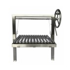 GRILL Argentin en acier inoxydable pour brasero Voyageur 150cm de diamètre Firten