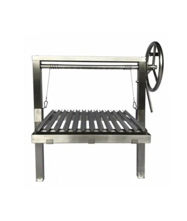 GRILL Argentin en acier inoxydable pour brasero Voyageur 150cm de diamètre Firten