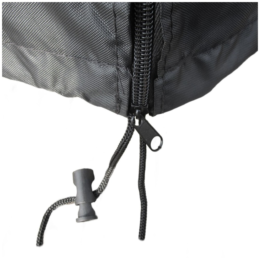 Fermeture éclair de la housse de protection pour brasero en acier corten 85cm de diamètre de la marque France Braseros Fermeture éclair de la housse de protection pour brasero en acier corten 85cm de diamètre de la marque France Braseros