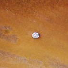Couvercle étouffoir en acier corten de 50cm de diamètre pour brasero ou barbecue France Braseros