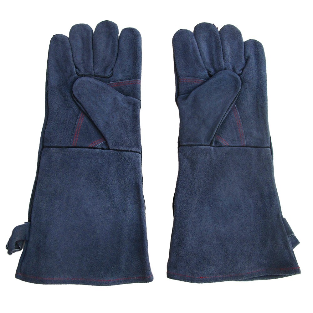 Gants en cuir cuisson brasero ou barbecue haute température France Braseros