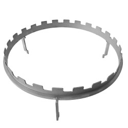 Support brochettes en acier Ø45cm France Braseros