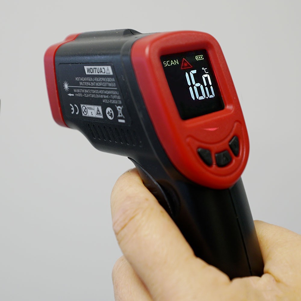 Thermomètre infrarouge haute température France Braseros spécial cuisson aux braseros et barbecues