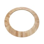 Contour en bois de 85 cm de diamètre pour braseros France Braseros