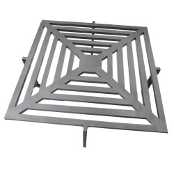 Grille de saisie surelevée 40x40cm pour brasero France Braseros
