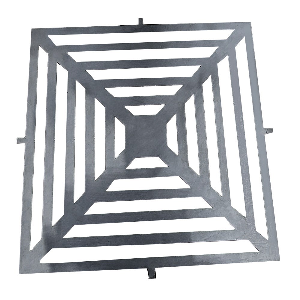 grille surélevée pour le Brasero Plancha carré avec meuble trapèze (modèle BBSG8) de France Braseros