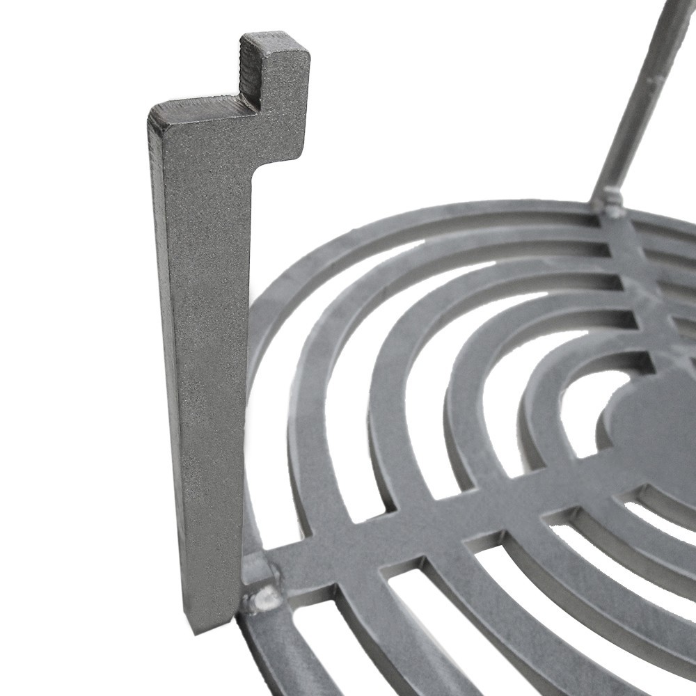 Grille surélevée de Ø40cm, adaptée aux modèles de braseros Le Pétoncle, Le Saint-Jacques et Le Lambi de France Braseros