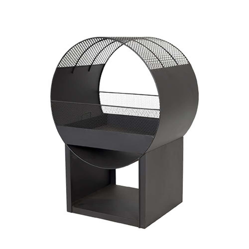 Brasero Porthole de marque Buschbeck  - forme circuilaire design