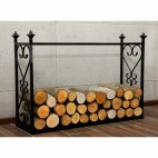 le Porte-bûches Aldi allie design élégant et rangement optimal du bois