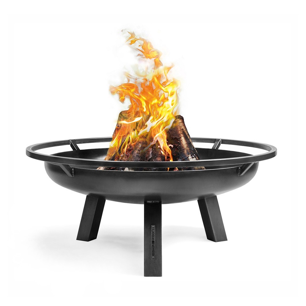 Brasero de jardin porto en acier 80cm