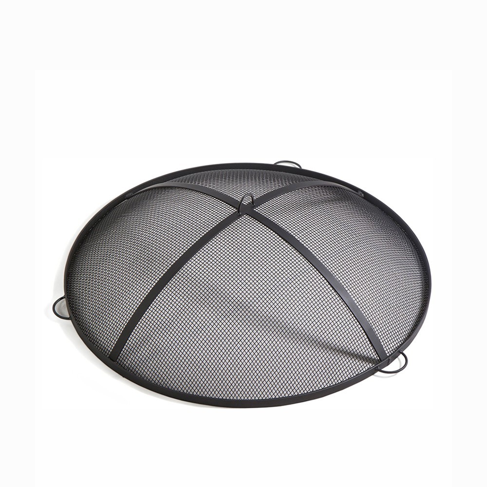 Grand pare-étincelles de 59cm pour braseros - Protège des braises et des cendres